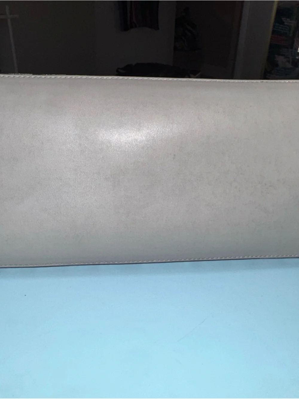 Tory Burch Beige and Gray Patterned Tote